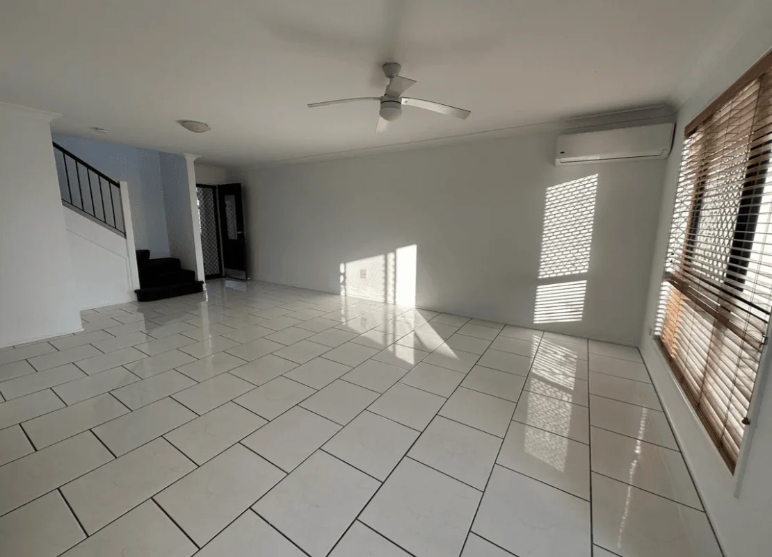 Vacant Gold Coast living room before staging